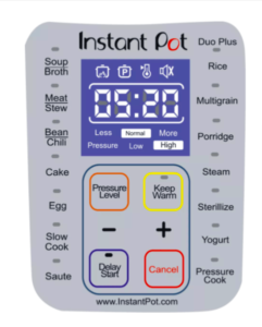 Instant Pot Duo Plus Presets and Controls