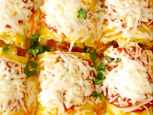 easy lasagna roll ups recipe