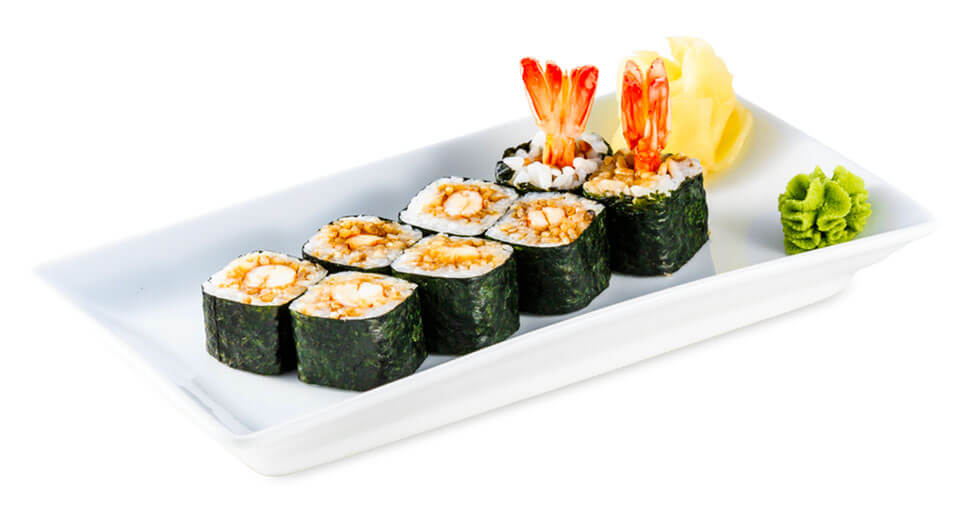 Godzilla Roll Sushi (Shrimp Tempura Roll Recipe)