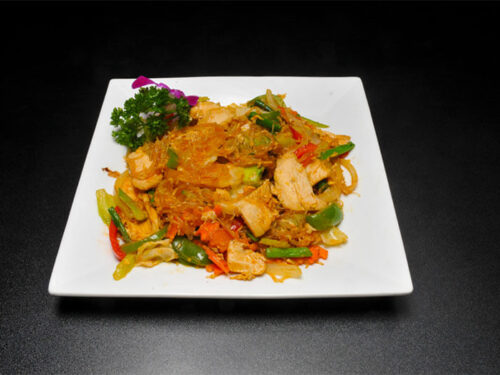 Pad Woon Sen (Thai Glass Noodles Stir Fry Recipe)