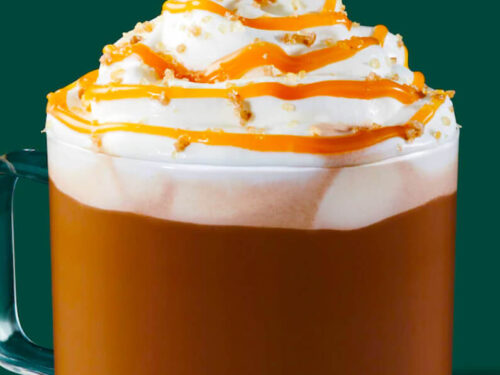 Easy Salted Caramel Mocha {Starbucks Copycat Recipe}