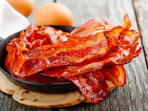 how to reheat bacon