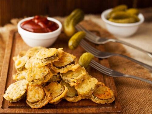 How to Reheat Frozen Fried Pickles
