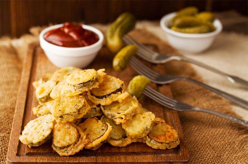 How to Reheat Frozen Fried Pickles