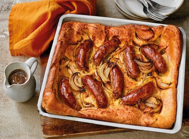 Easy toad-in-the-hole recipe