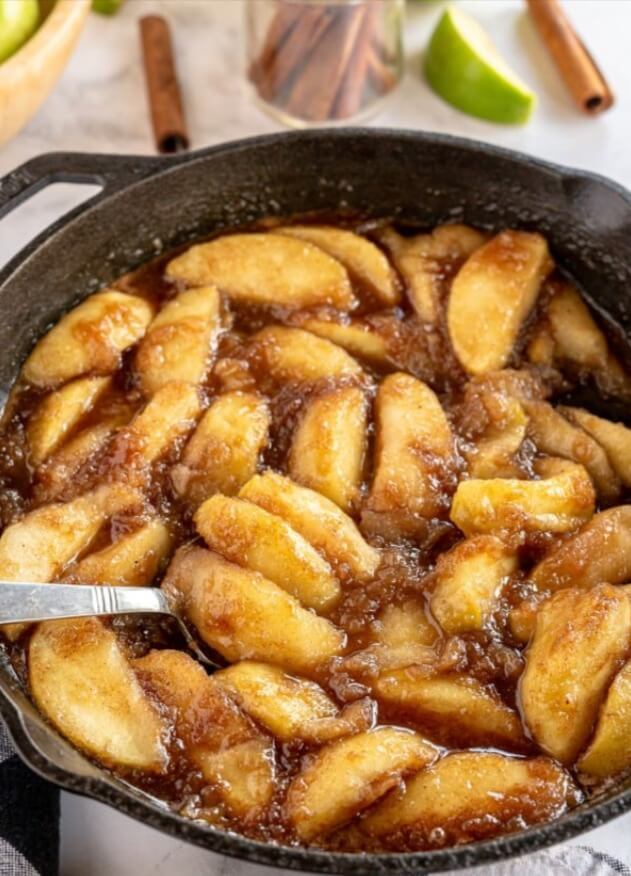 Fried Apples Recipe (Southern Style) recipe