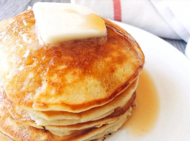Sweet Cream Pancakes recipe
