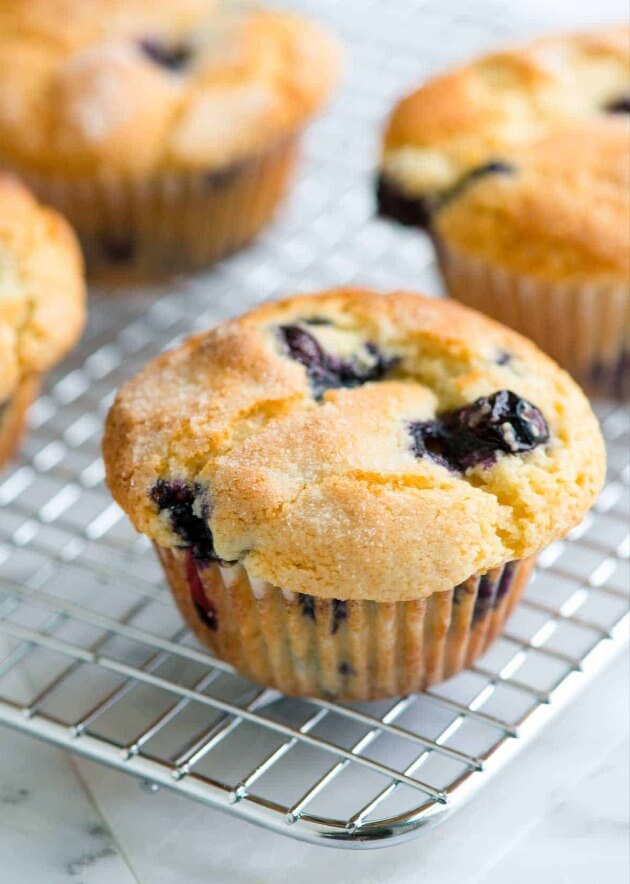 Easy Blueberry Muffins recipe