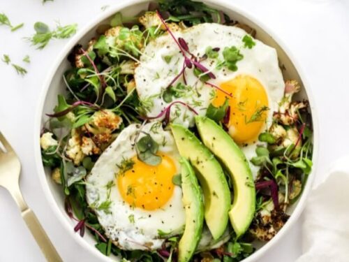 Easy Breakfast Salad recipe
