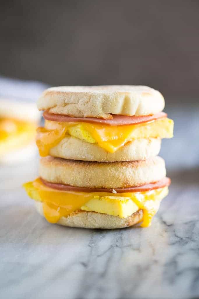 Freezer Breakfast Sandwiches recipe