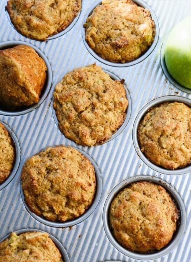 Healthy Apple Muffins recipe