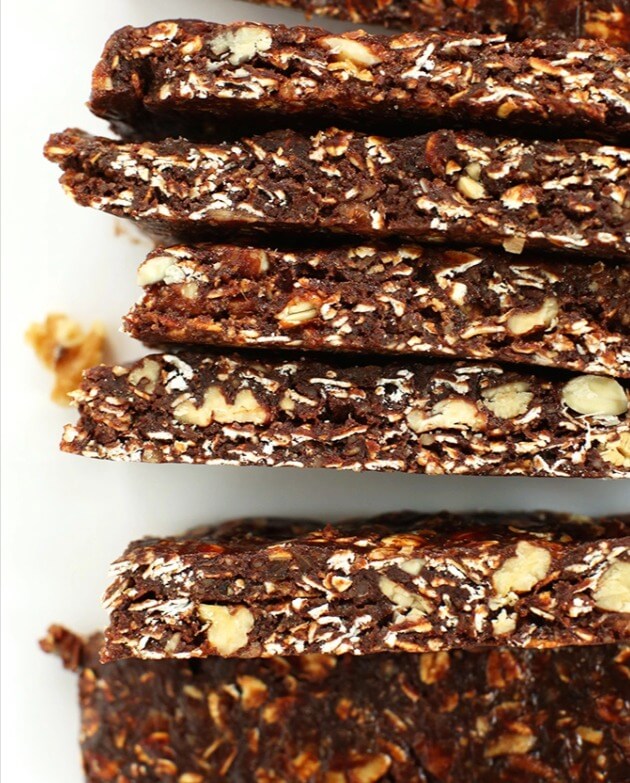 Healthy Brownie Granola Bars Recipe