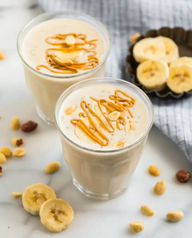 Peanut Butter Banana Smoothie recipe