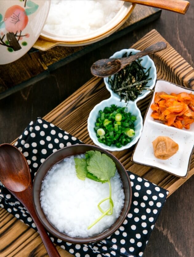 Japanese Rice Porridge (Okayu) recipe