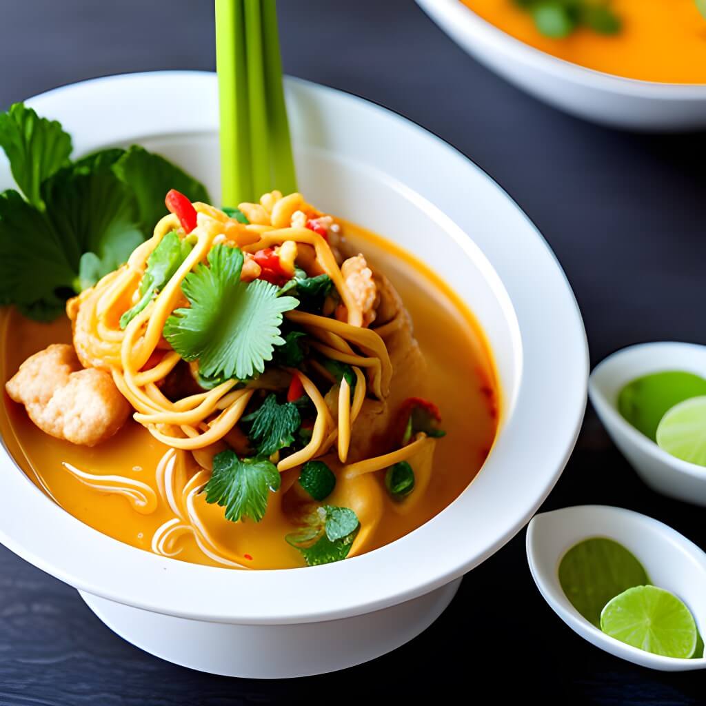 50 Minute Coconut Curry Noodle Soup Recipe