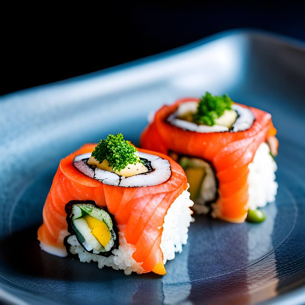 How To Make Smoked Salmon Sushi Rolls
