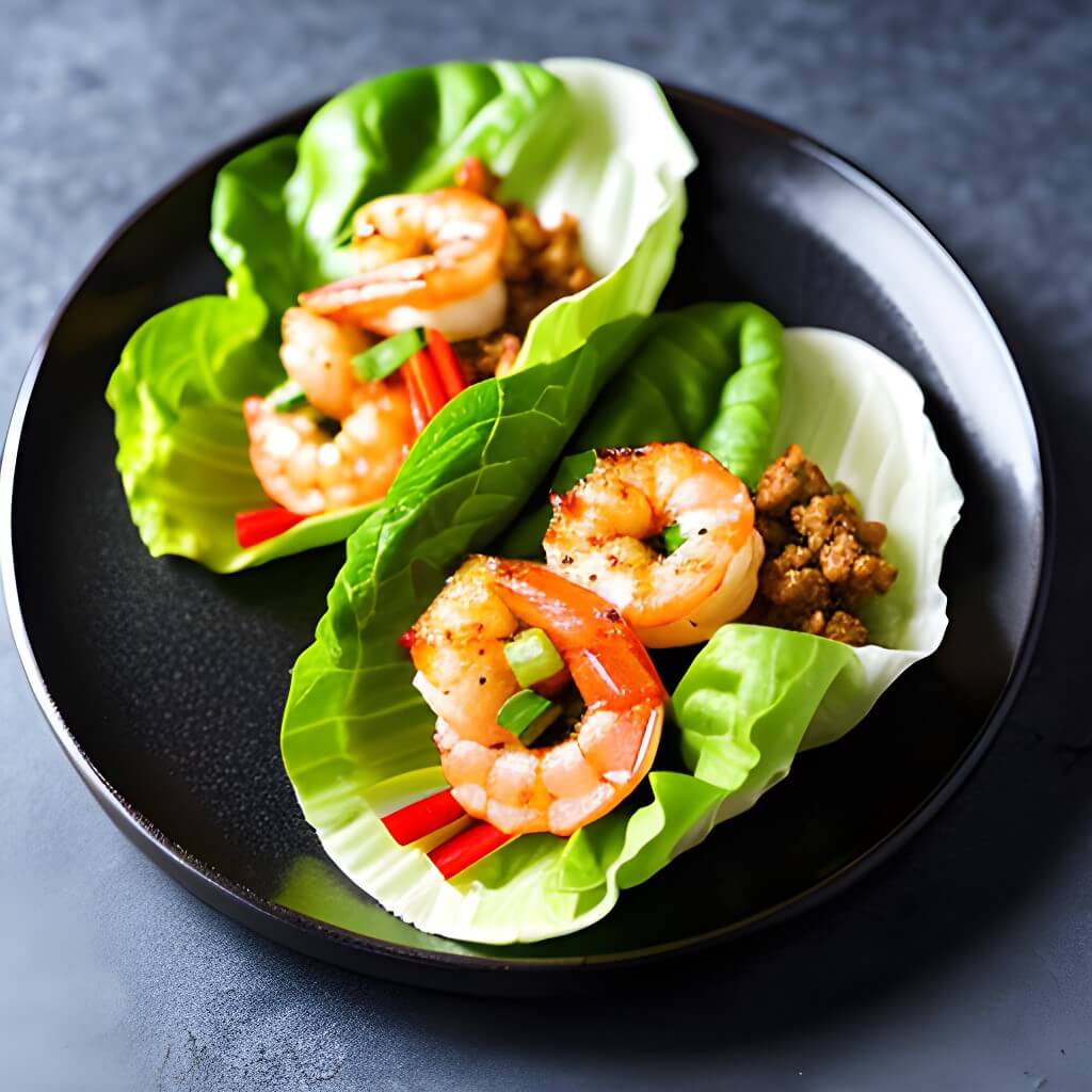 Perfect Shrimp Lettuce Wraps