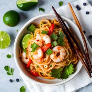 Quick Shrimp Pad Thai Recipe