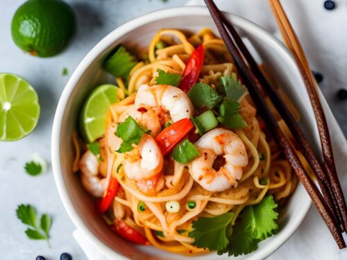 Quick Shrimp Pad Thai Recipe