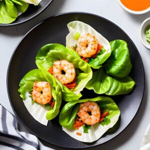 Shrimp Lettuce Wraps Recipe