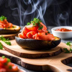 Smoked Salmon Potato Skins Recipe