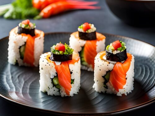 Smoked Salmon Sushi Roll Recipe