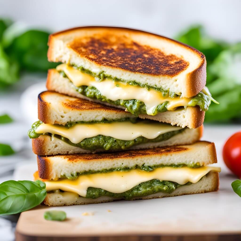 Does pesto go well with cheese