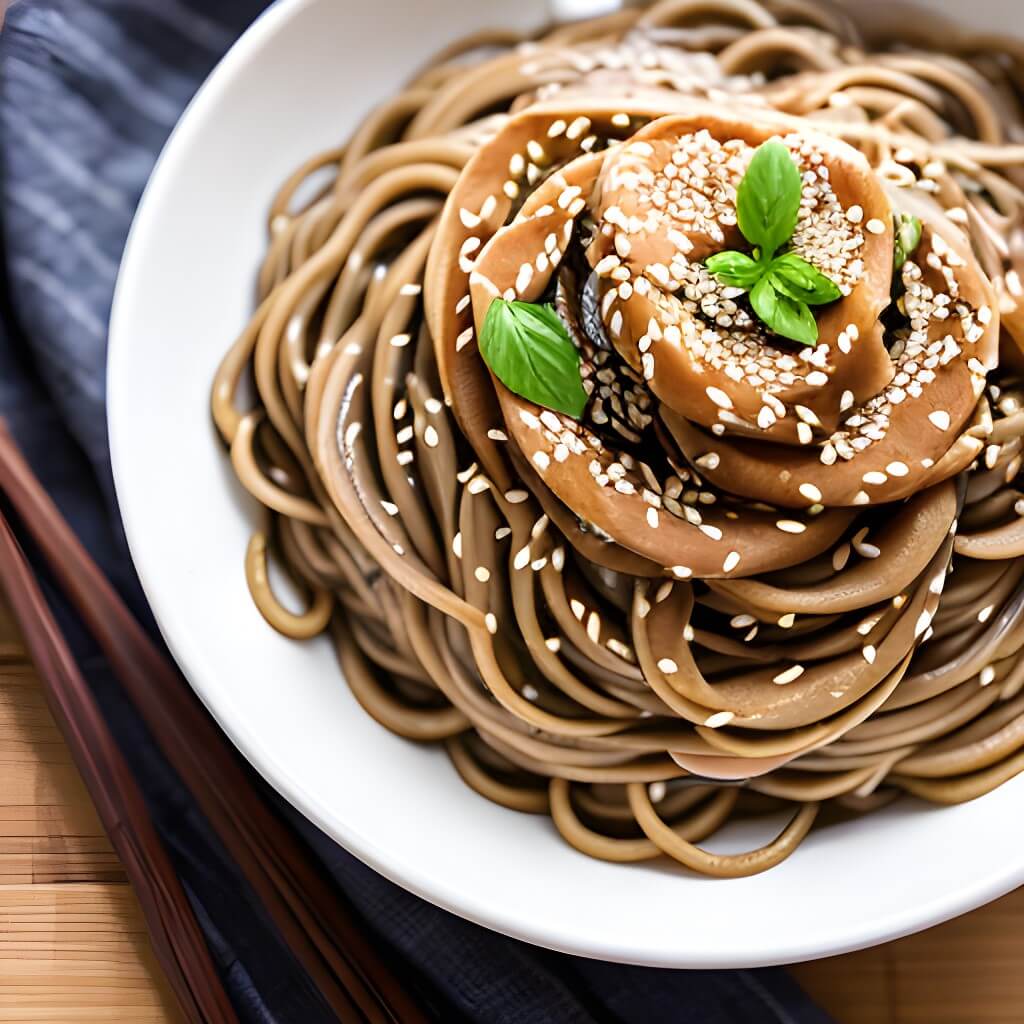 What goes good with soba noodles